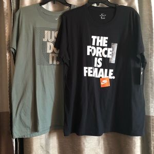Plus size Nike T-shirts lot of 2